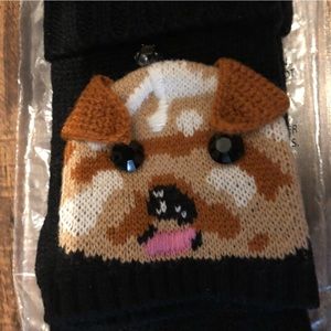 Kate Spade New York Terrier Pop Top Gloves